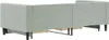 vidaXL Letto da giorno allungabile con cassetti grigio Anteprima dell’immagine prodotto 5