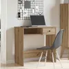 vidaXL Artisan dubový stůl 80x40x75 cm materiál na bázi Náhled obrázku produktu 3