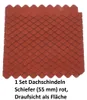 1 Set Dachschindeln Schiefer (55 mm) rot Produktbild-Vorschau 5