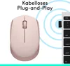 Logitech M171 - Beidhändig - Optisch - RF Wireless - Pink Produktbild-Vorschau 13