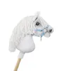 Hobby Horse A4 Pferdehalfter, befestigt, klein - blau Produktbild-Vorschau 3