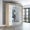 Schwebetürenschrank Kleiderschrank ERA  180 cm Schrank Produktbild-Vorschau 1