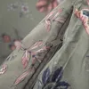 HOMLA Pościel CLARAS z mikrofibry szara w liście i kwiaty Podgląd zdjęcia produktu 5