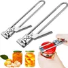 2X Deckelöffner Edelstahl Sicherheits Dosenöffner Produktbild-Vorschau 1