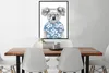MuchoWow® Gerahmtes Poster Koala - Blumen - Sommer - Blau Produktbild-Vorschau 2