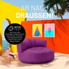 LUMALAND Sedací vak Lounge (320 l) – vnitřní i venkovní Náhled obrázku produktu 6