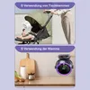 Kabelloser Tischventilator mit Akku, 6 Windstufen & Produktbild-Vorschau 3