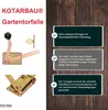 KOTARBAU® Zasuwa Zapadka Zatrzask Do Furtki Bramy Drzwi 165 Podgląd zdjęcia produktu 5