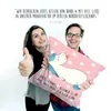 Mr. & Mrs. Panda Deko Kissen Einhorn Schnuller - Rot Produktbild-Vorschau 3