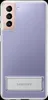 A clear, professional shot of the back of a Samsung Galaxy S21 Plus phone case with a built-in kickstand. Náhľad obrázku produktu