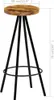 vidaXL Tabouret de bar 4 pcs. Bois massif de manguier Voir les images du produit 1