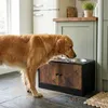 Relaxdays Voerstation voor honden, met 2 bakken, Productafbeelding-voorbeeld 2