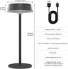 Lampada da tavolo ricaricabile Lampada LED solare senza Anteprima dell’immagine prodotto 4