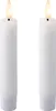 Lumineo Batterie LED Stabkerzen Weiß Ø 2,2 cm Höhe 14,5 cm Produktbild-Vorschau 5