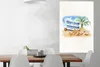 MuchoWow® Poster Tasche - Palme - Muscheln 80x120 cm - Produktbild-Vorschau 2