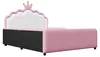 Letto imbottito 140 x 190 cm, letto a baldacchino con Anteprima dell’immagine prodotto 13
