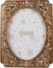 Clayre & Eef Bilderrahmen 10x15 cm Goldfarbig Kunststoff Produktbild-Vorschau 1