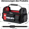 Borsa porta attrezzi pieghevole Wiltec 40 x 20 x 28 cm fino Anteprima dell’immagine prodotto 3