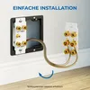 deleyCON Multimedia Lautsprecher Wanddose 5.1 Surround Produktbild-Vorschau 2