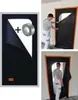 Porte da cantiere porte antipolvere barriera antipolvere Anteprima dell’immagine prodotto 1