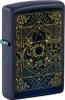 A close-up, studio shot of a Zippo lighter with an intricate elemental design. Podgląd zdjęcia produktu