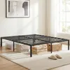 Rama łóżka COSTWAY 160 x 200 cm, łóżko z miejscem do Podgląd zdjęcia produktu 8