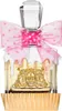 A perfume bottle with a pink bow and gold accents. Podgląd zdjęcia produktu