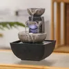Mini Zimmerbrunnen Wasserfall 13,3×13,3×17,5 cm, Produktbild-Vorschau 7