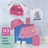 BABY born Reise-Outfit mit Kleid, Schuhen & Accessoires für Produktbild-Vorschau 7