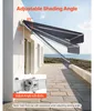 Tenda da sole a braccio articolato SucceBuy 2,5x2 m, tenda Anteprima dell’immagine prodotto 6