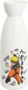 A white ceramic sake bottle decorated with a cartoon character and Japanese text. Náhled obrázku produktu