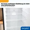Exquisit Kühl-Gefrierkombination 251 l No Frost | Produktbild-Vorschau 6