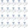 Glashalter-Clips-Set, 30 Stück, für Schranktüren, Spiegel Produktbild-Vorschau 1
