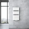 doporro Badheizung Flachheizkörper 100x60cm Weiß Produktbild-Vorschau 1