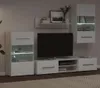 Mobile TV a parete a cinque elementi con illuminazione a Anteprima dell’immagine prodotto 4