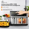 Extralink Air Fryer Dual Basket 10 l Heißluftfritteuse 2500 Produktbild-Vorschau 2