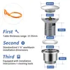 AIHOM Chrom Wasserhahn Bad mit Universal Ablaufgarnitur Produktbild-Vorschau 14
