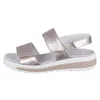 Semler Hanna : Sandales marron pour femmes, style Voir les images du produit 13
