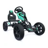 Großer Gokart mit Pedalen Schaumreifen - Türkis Produktbild-Vorschau 1