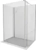 Mexen Kioto Walk-in Duschwand 100 x 70 x 40 cm, Produktbild-Vorschau 1