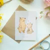 Mr. & Mrs. Panda Glückwunschkarte Bär Großer Bruder - Grau Produktbild-Vorschau 2