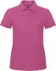 Dámska polokošeľa, krátke rukávy - B&C ID.001/W - fuchsia - Náhľad obrázku produktu 1