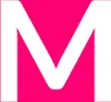 A large white letter M on a pink background. Produktbild-Vorschau