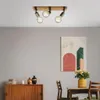 Faretto orientabile e inclinabile 3x E27 metallo-legno Anteprima dell’immagine prodotto 4