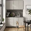 Singleküche Vicco Fame-Line GrauBeige/Anthrazit 140 cm , AP Produktbild-Vorschau 7