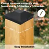 balenie 10 drevených krytiek stĺpikov 102x102 mm pre Náhľad obrázku produktu 4