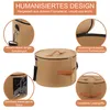 Hut Aufbewahrungsbox rund,Filz Hutschachtel 45 cm, faltbar Produktbild-Vorschau 2