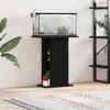 vidaXL Supporto per acquario nero effetto rovere Anteprima dell’immagine prodotto 2