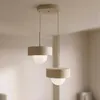 Luxolar - LED Pendelleuchte 2-flammig Beige-Grau G9 15W - Produktbild-Vorschau 3