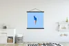 MuchoWow® Textilposter Pfau - Eistüte - Eiscreme - Blau - Produktbild-Vorschau 2